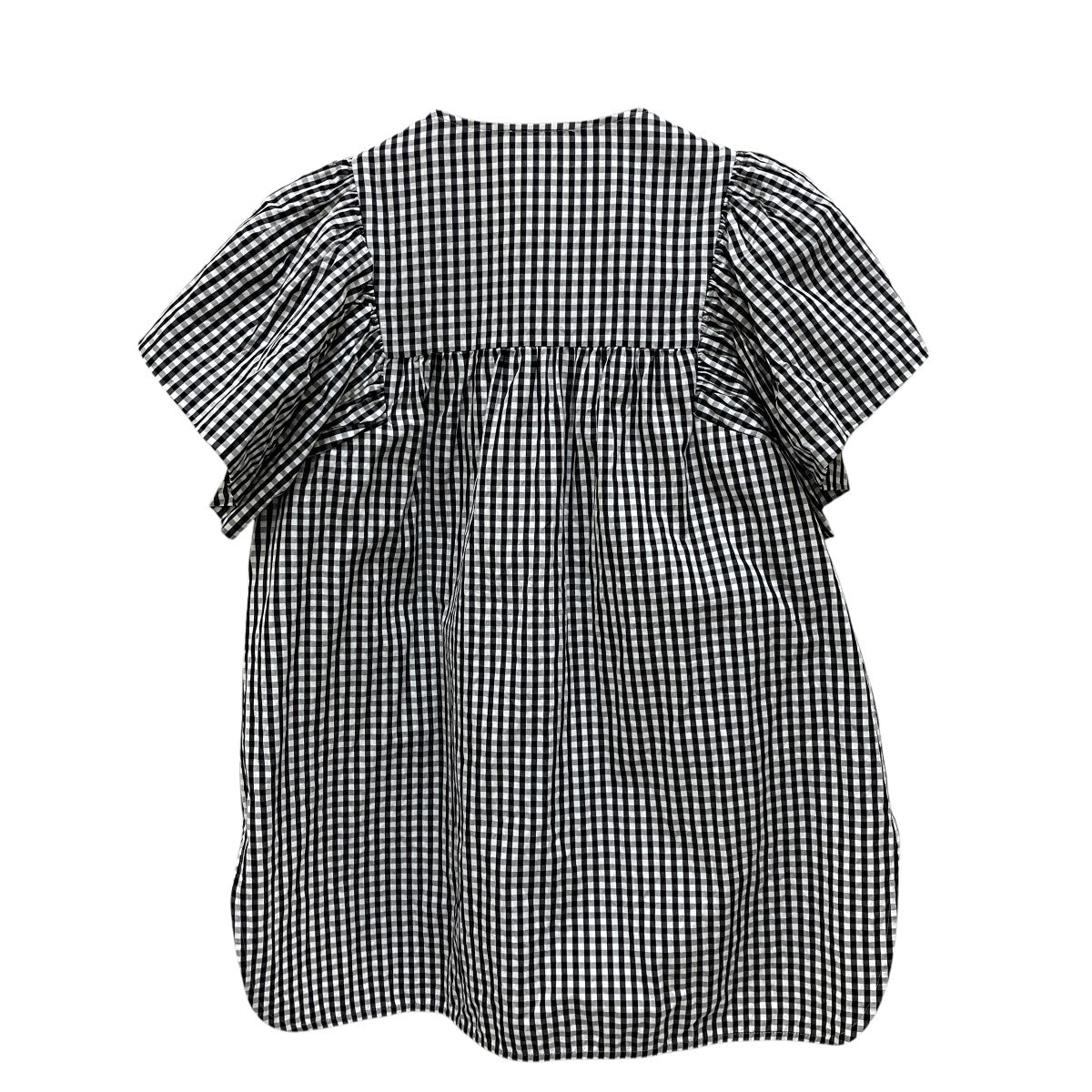 宅配便配送 yori(ヨリ) YR2221 ギンガムチェックブラウスYR2221-062SM-2 トップス