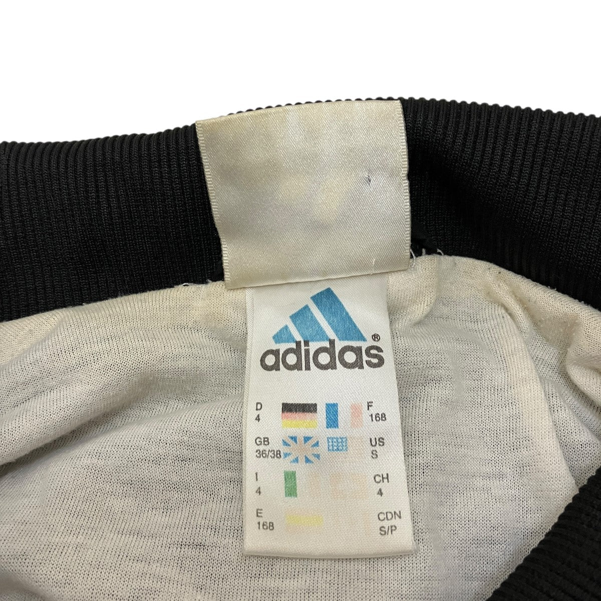 adidas(アディダス) 90's vintageトラックジャケット ブラック×グレー