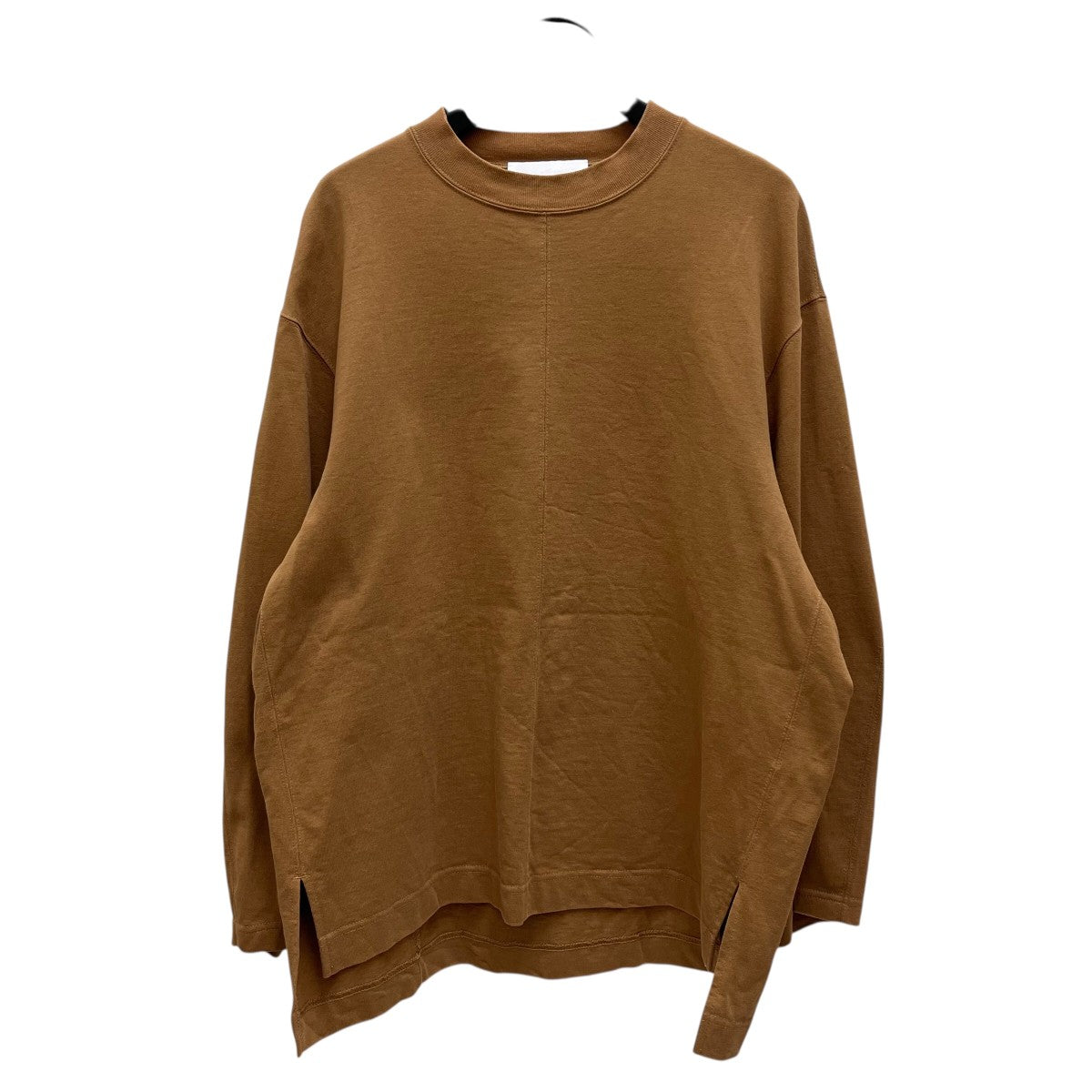 マメクロゴウチ mame kurogouchi ロングスリーブTシャツ MM21PS-JS719 ブラウン サイズ：2 mame kurogouchi(マメクロゴウチ) ロングスリーブTシャツMM21PS