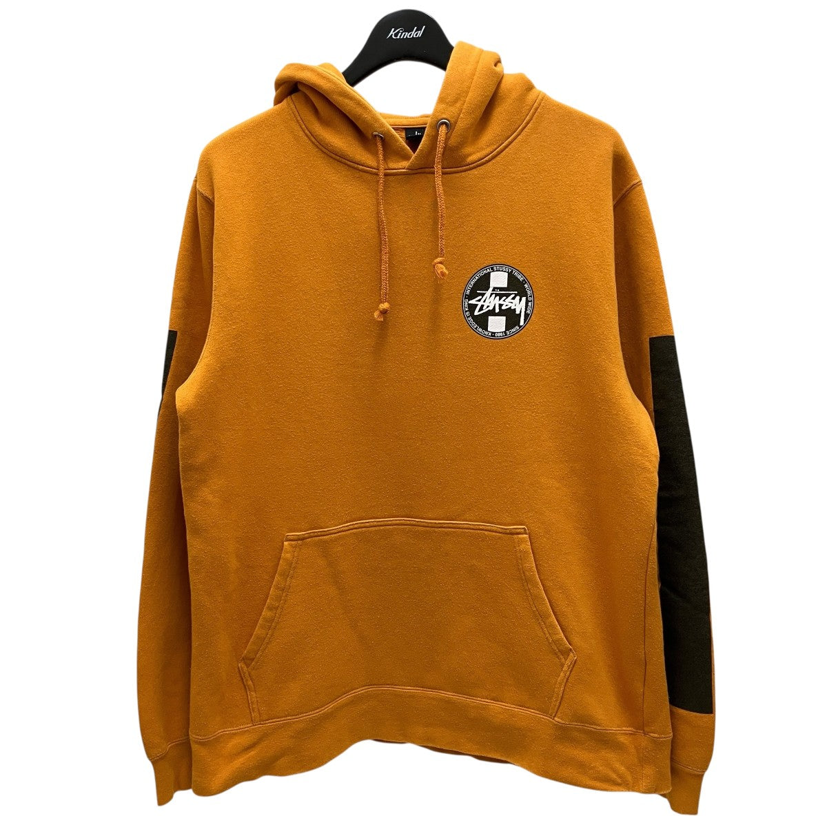 STUSSY オレンジ フード付きパーカー サイズs 正規品stussy パーカー オレンジ - メルカリ