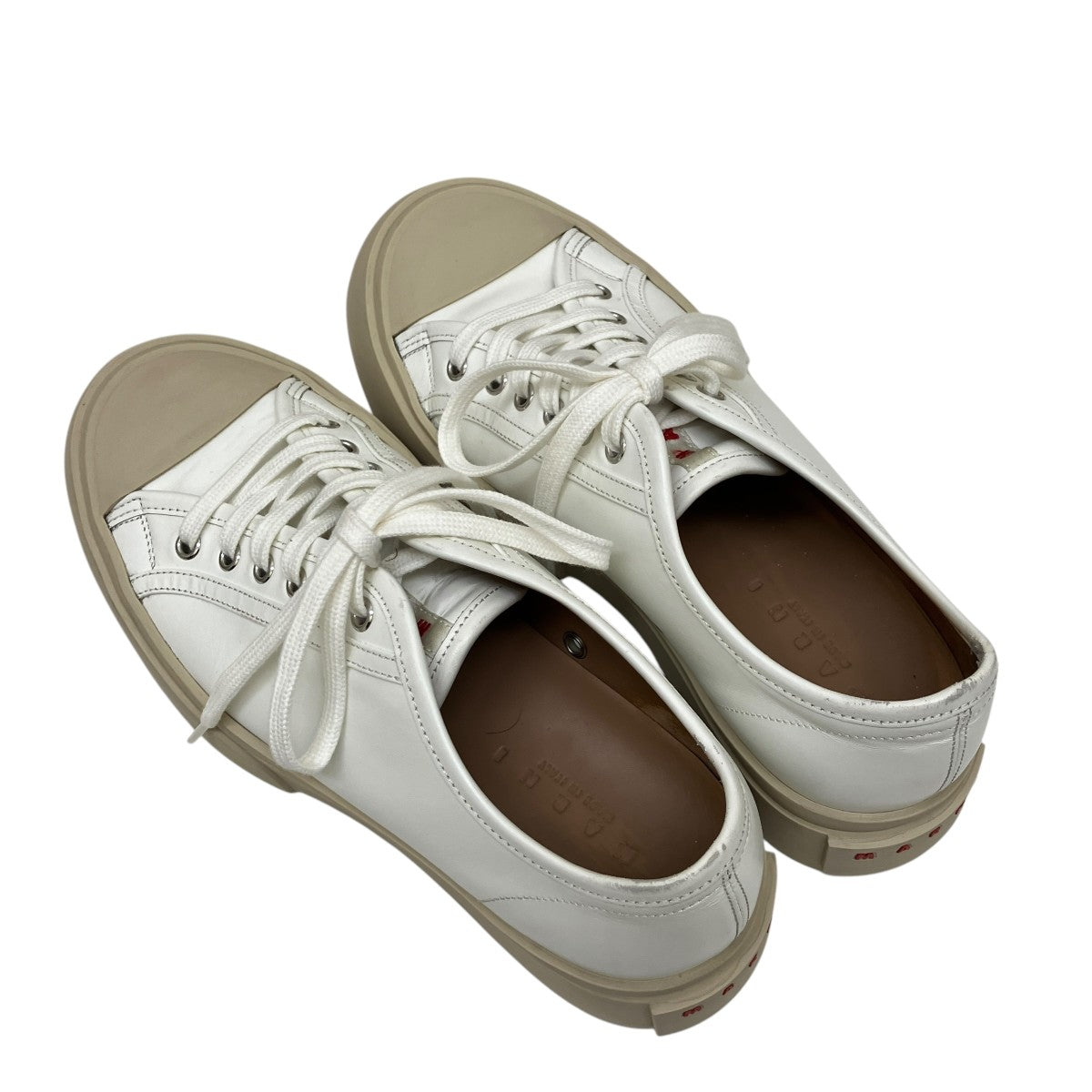 m*n様 MARNI ホワイトレザースニーカー38 mrnsnzw010803b.jpg