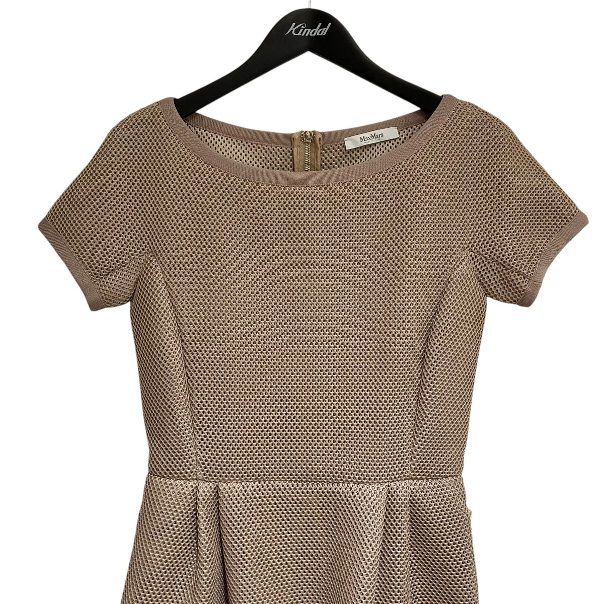 MaxMara(マックスマーラ) 「メッシュジャージーワンピース