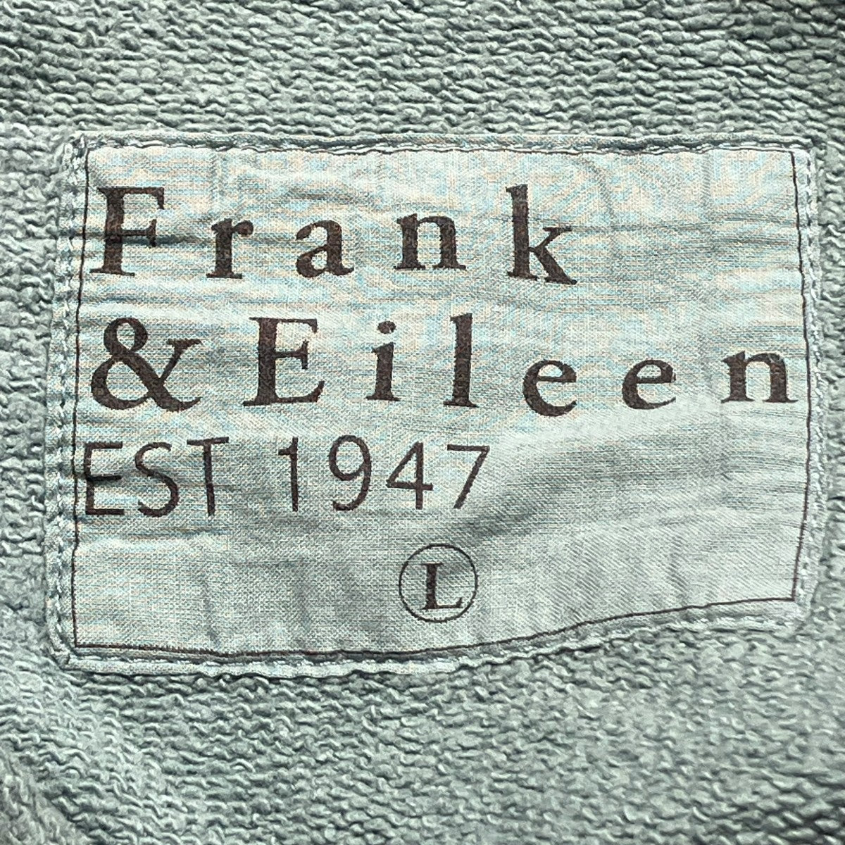 Frank＆Eileen(フランクアンドアイリーン) スウェット グリーン