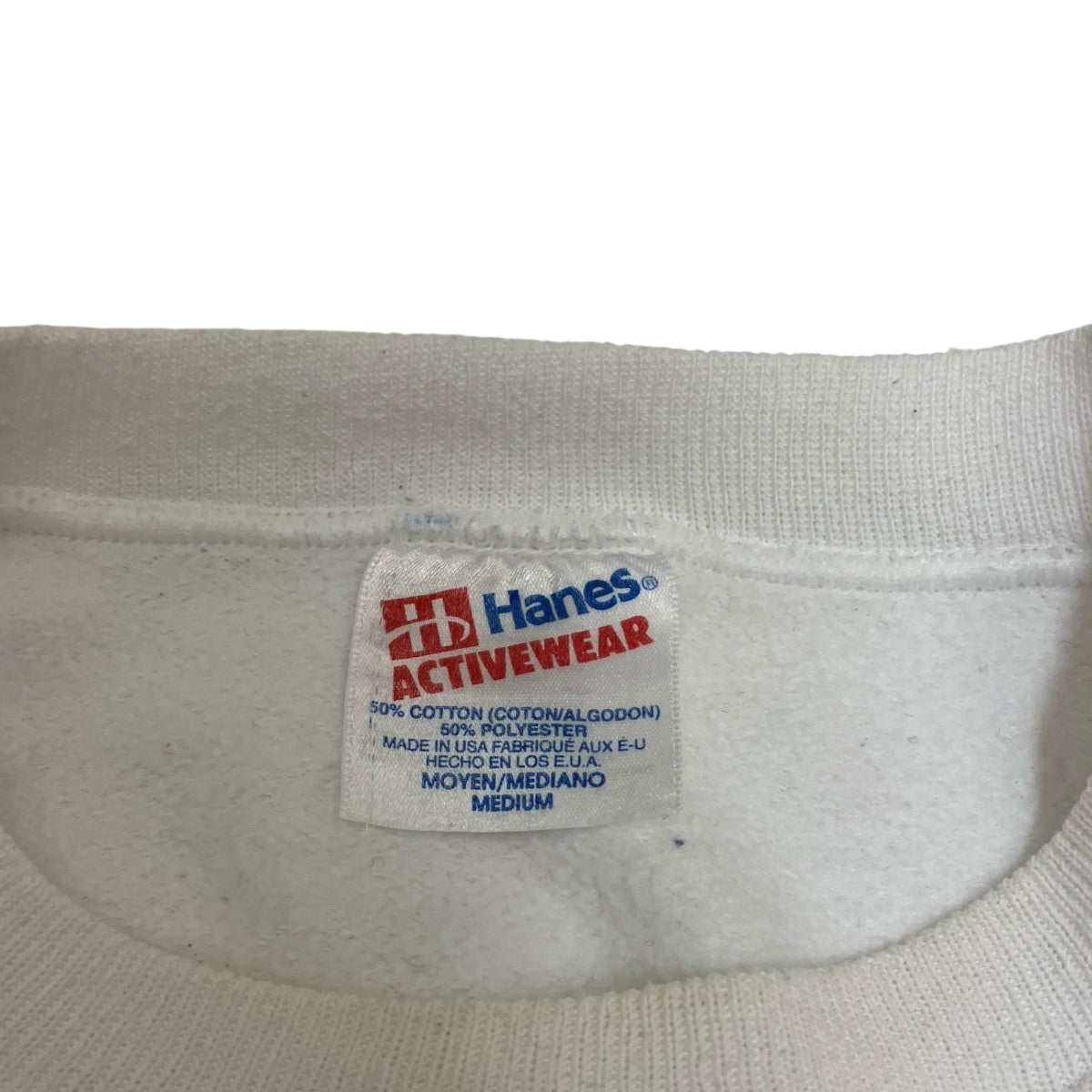 Hanes 90S vintageクルーネックスウェット 古着・中古-6枚目のアイテム画像
