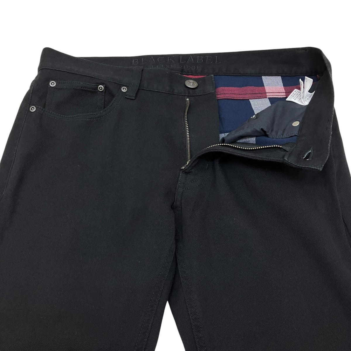 新品 ブラックレーベルクレストブリッジ ストレッチパンツ チノパン ボトムス ダブルフェイスクレストブリッジチェックチノトラウザーズ