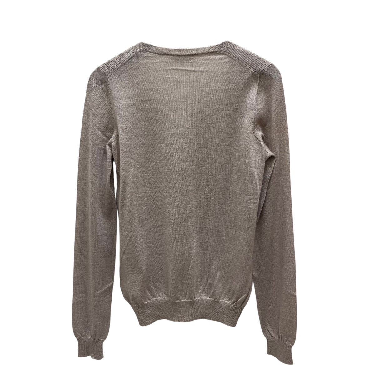 JIL SANDER(ジルサンダー) Vネックニット ベージュ サイズ 36｜【公式