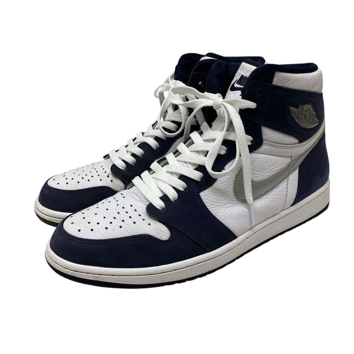 ナイキ AIR JORDAN 1 HIGH OG レザー ハイカットスニーカー 27
