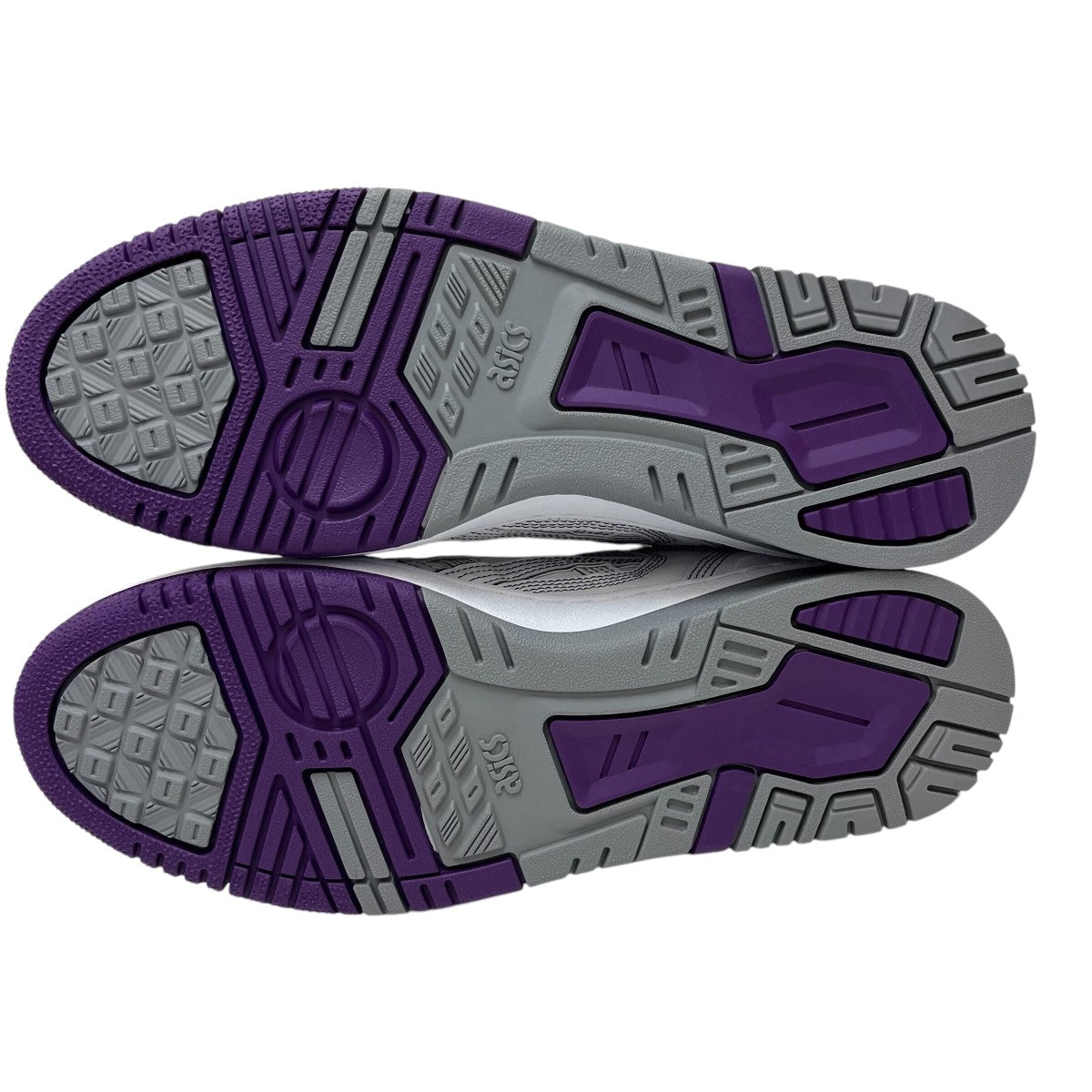asics×Needles EX89ローカットスニーカー ホワイト×パープル サイズ