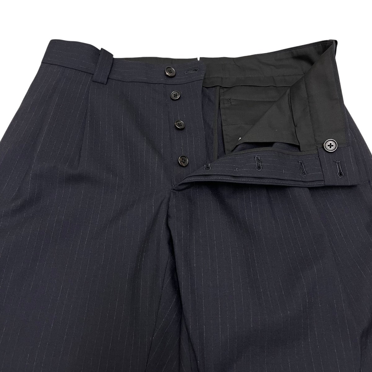 MARGARET HOWELL×FOX BROTHERS ストライプスラックス579-0140603