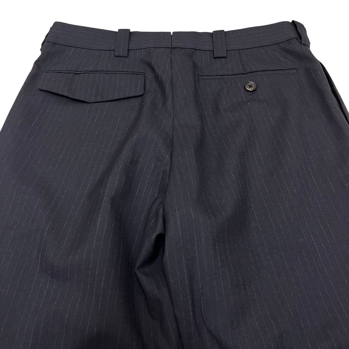 MARGARET HOWELL×FOX BROTHERS ストライプスラックス579-0140603