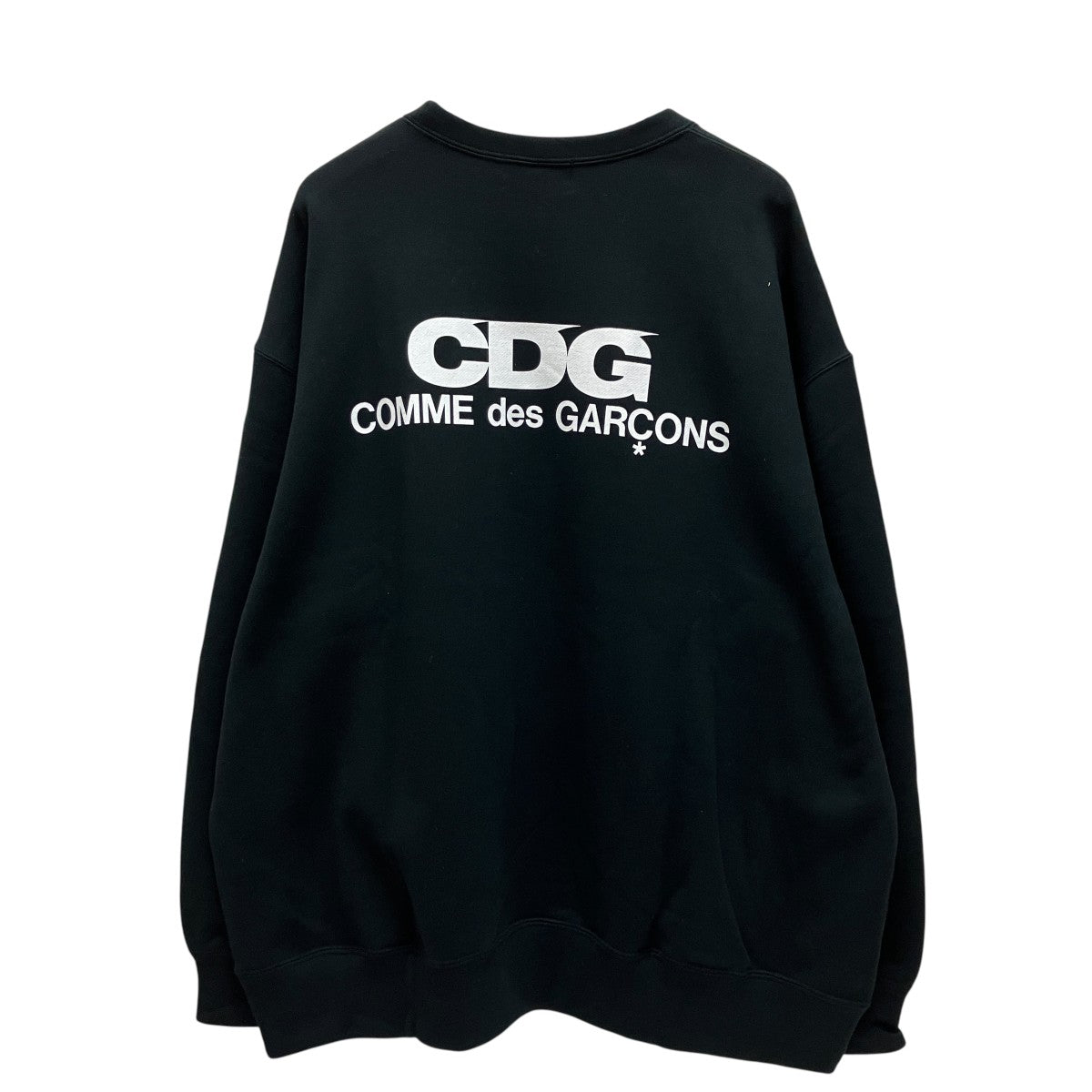 CDG POPUP限定 オーバーサイズ スウェット S CDG(シーディージー) OVERSIZED SWEATSHIRTクルーネック