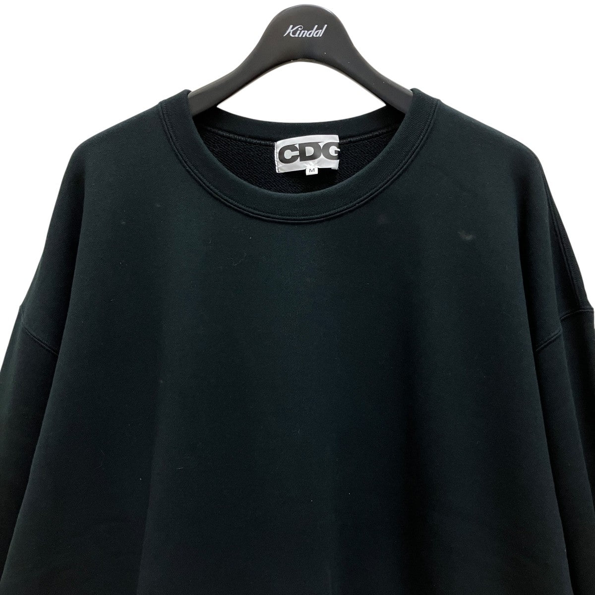 CDG OVERSIZED SWEATSHIRT スウェット M ブラック COMME des GARCONS】CDG OVERSIZED スウェット (COMME des