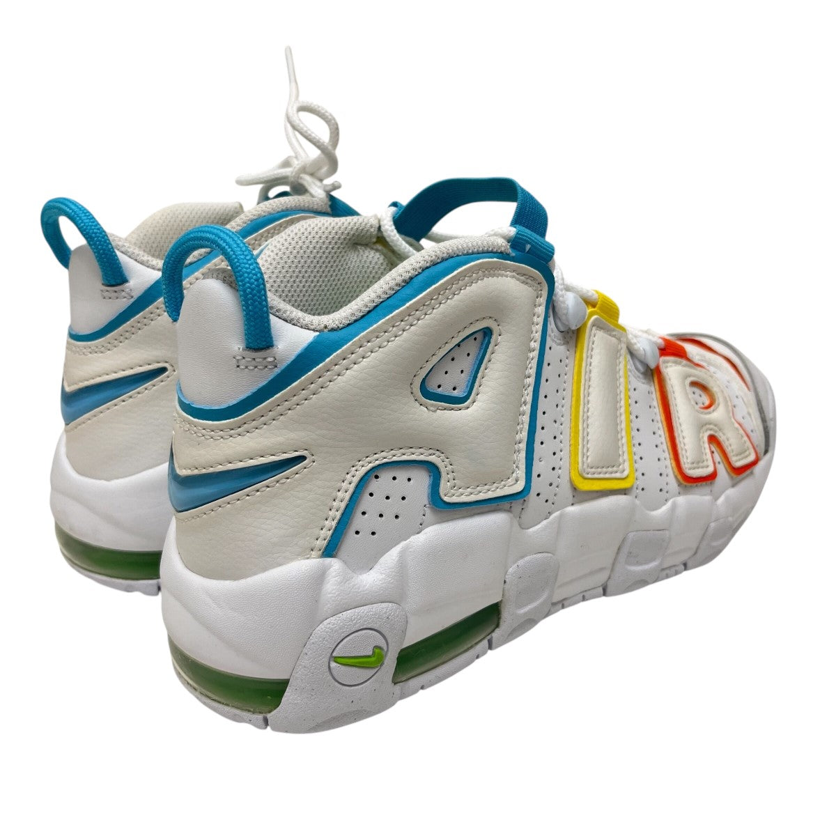 NIKE(ナイキ) MORE UPTEMPO GS WHITEハイカットスニーカーFJ4624