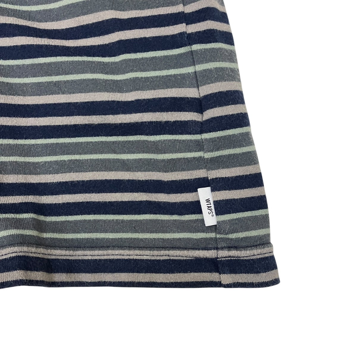 WTAPS(ダブルタップス) ボーダーTシャツ231ATDT-CSM20 231ATDT