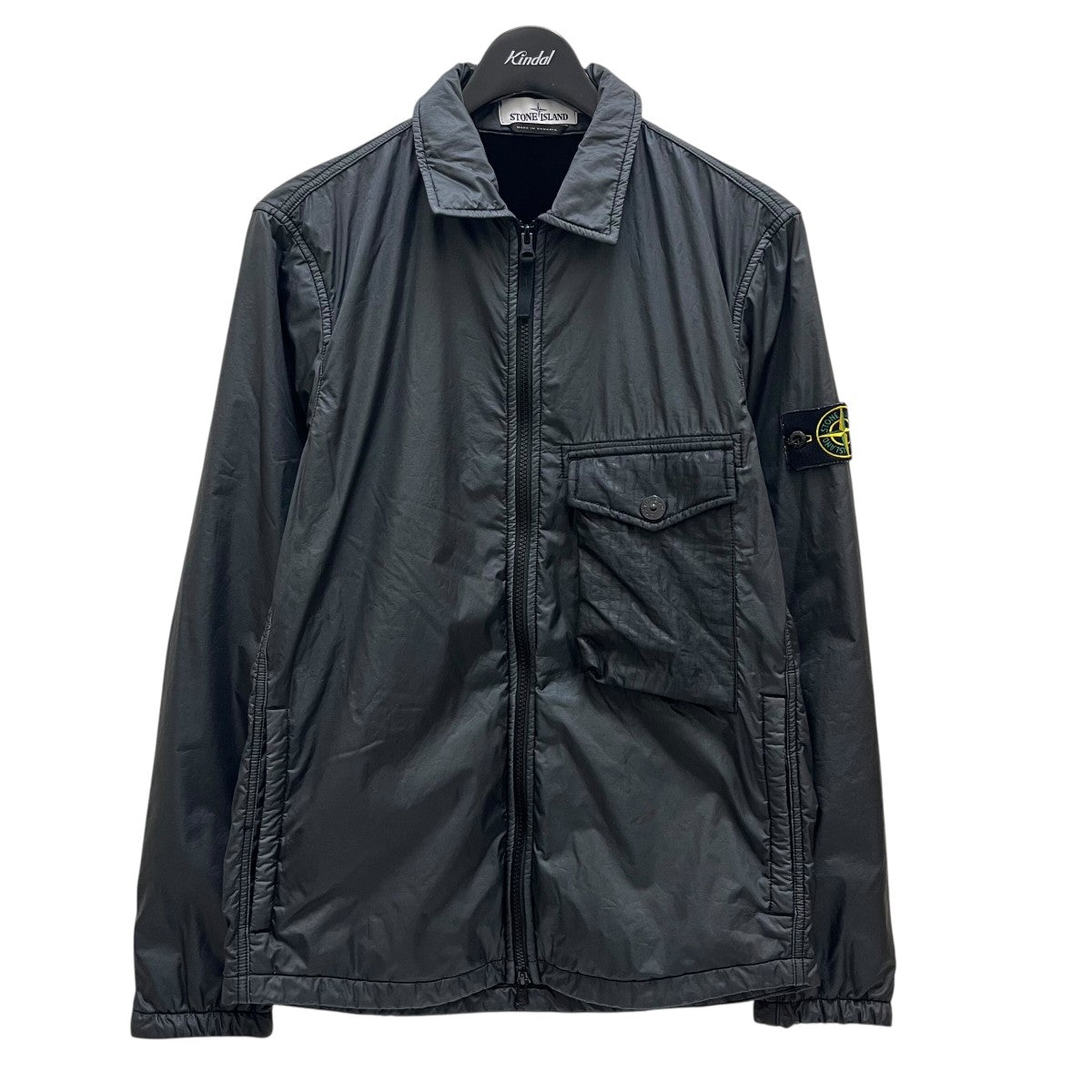STONE ISLAND グレー シャツジャケット ST5075EM000150_thumb.jpg
