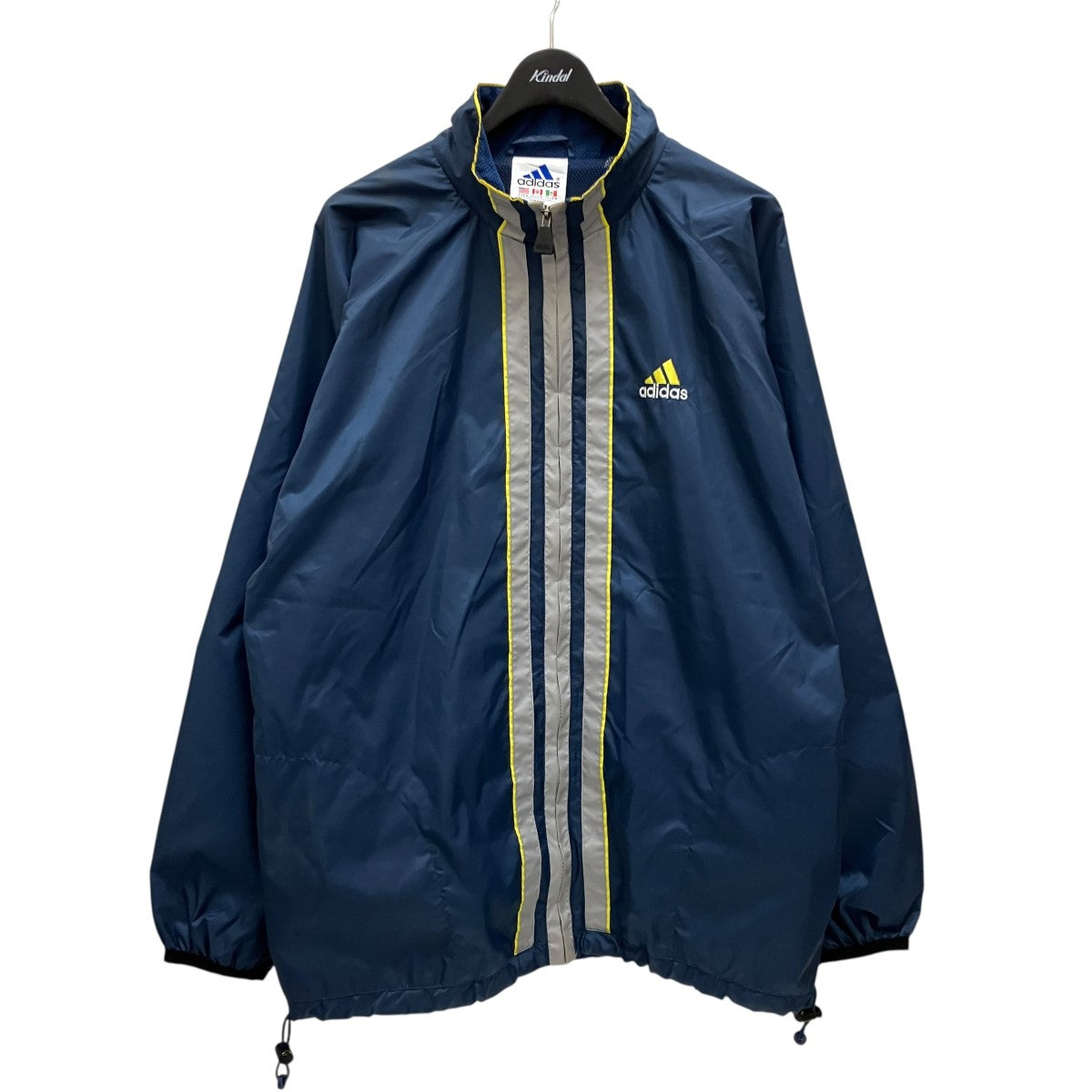 adidas(アディダス) 90's vintageナイロンジャケット ネイビー