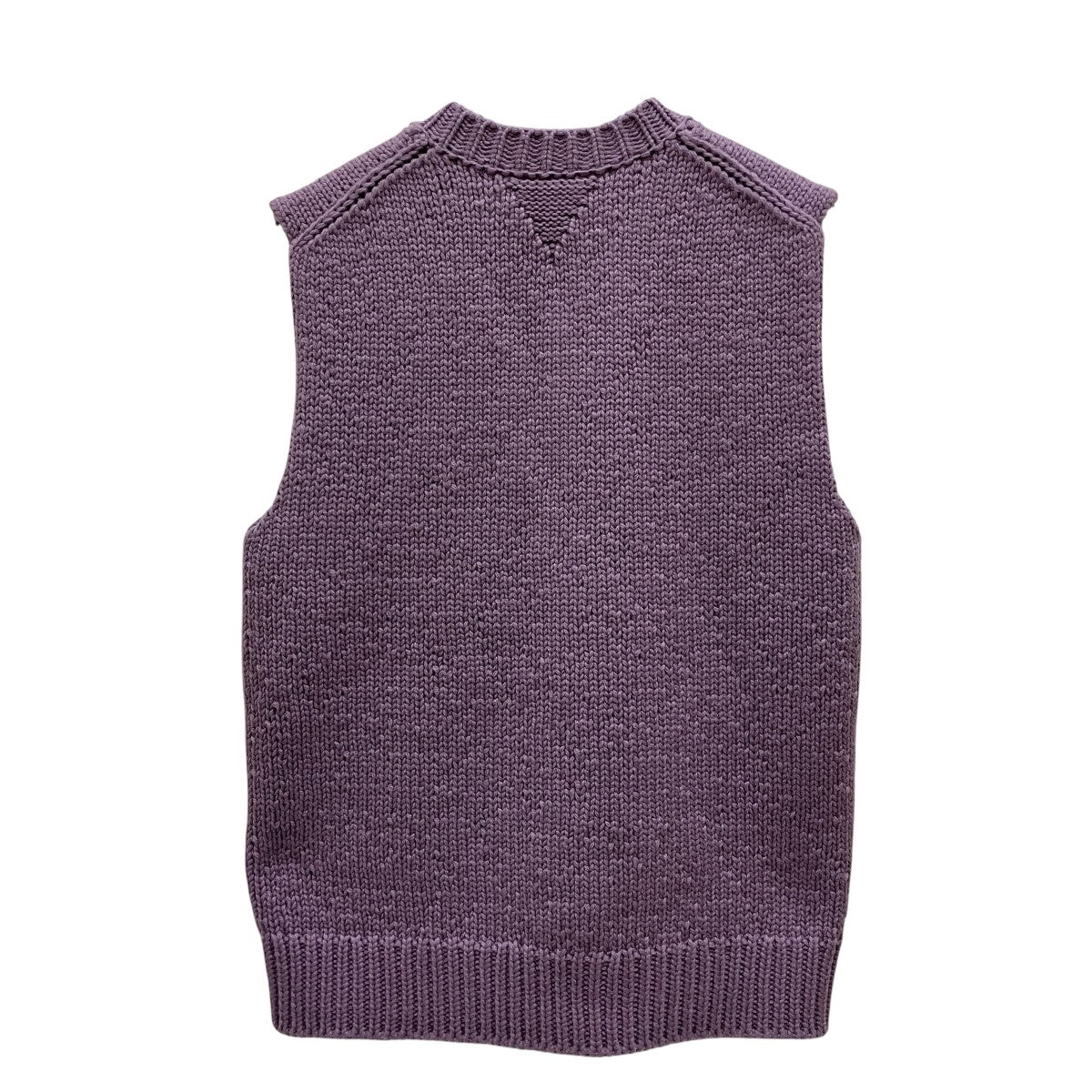 ボッテガヴェネタ　ストライプリブニット　38 BOTTEGA VENETA(ボッテガヴェネタ) リブボタンオーバーサイズ