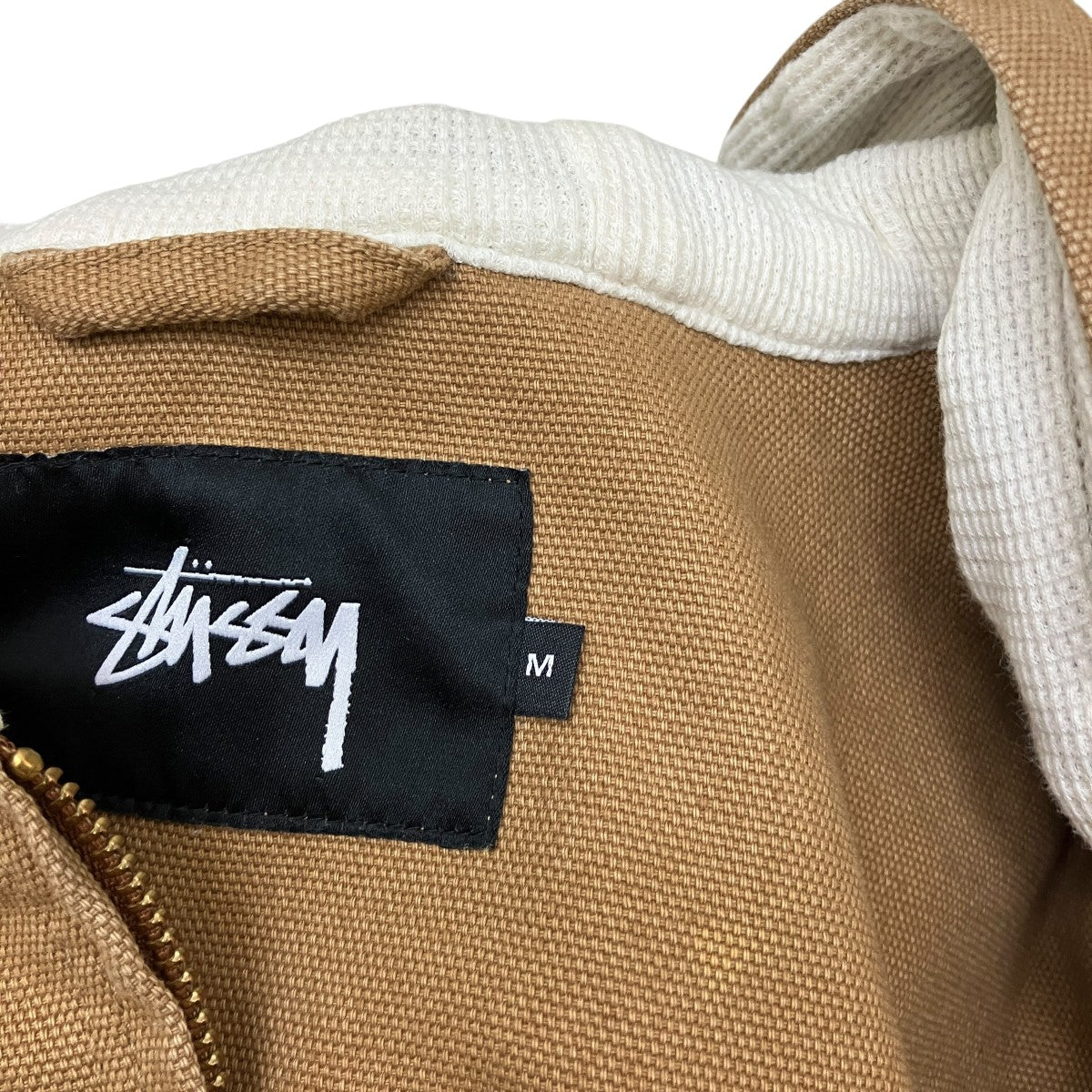 希少】stussyステューシー ジャケットパーカー ダック生地 S