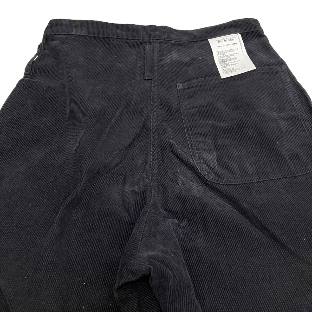 TUKI(ツキ) TYPE3 Corduroy Blackコーデュロイパンツ0032C 0032C