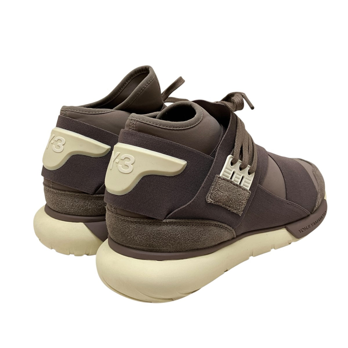 Y-3(ワイスリー) QASA HIGHハイカットスニーカーHQ3735 HQ3735 グレー
