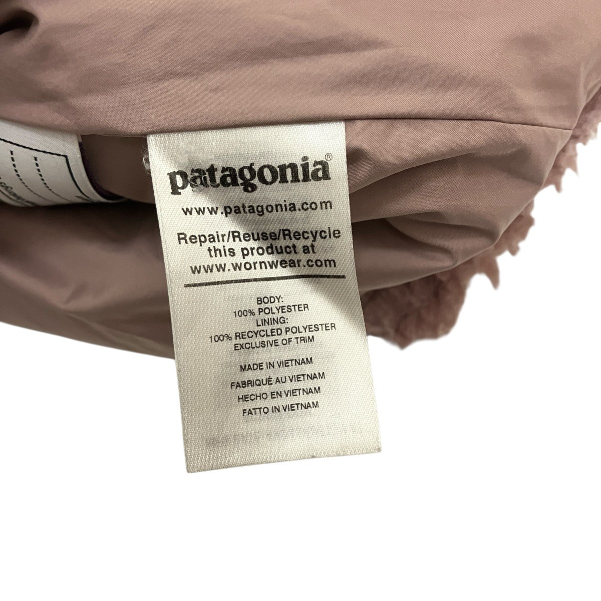 Patagonia キッズ・レトロX・ボマー・ジャケットボアジャケット65415 古着・中古-6枚目のアイテム画像