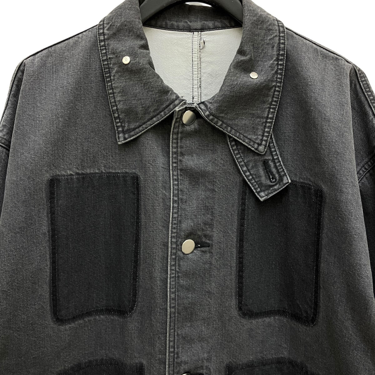 ジャケット・アウター ISSUETHINGS Black Denim Jacket ISSUETHINGS(イシューシングス) Exclusive Black Denim Jacket