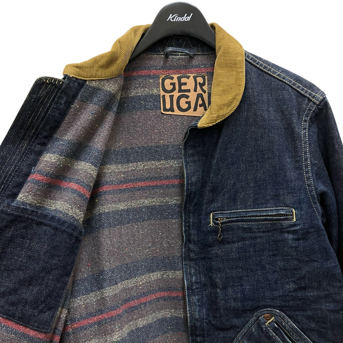 GERUGA(ゲルガ) デニムジャケットGR-J-03 GR-J-03 インディゴ