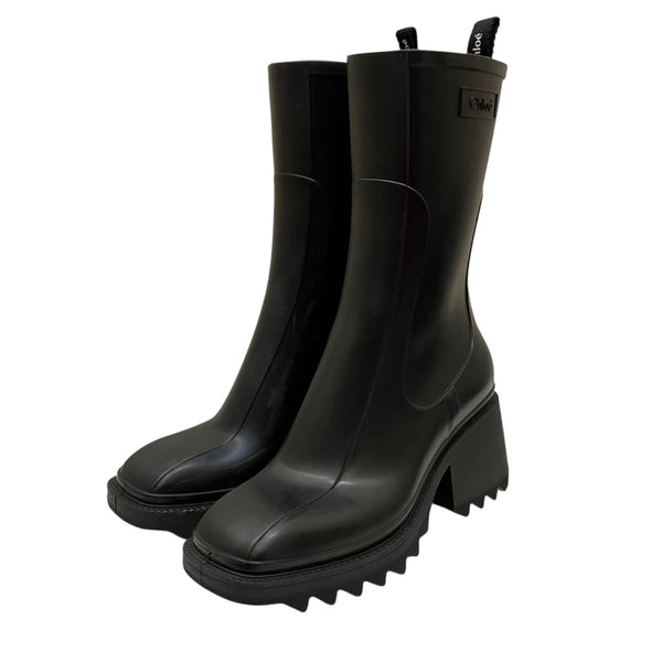 Chloe(クロエ) レインブーツ ブラック サイズ 38｜【公式】カインド