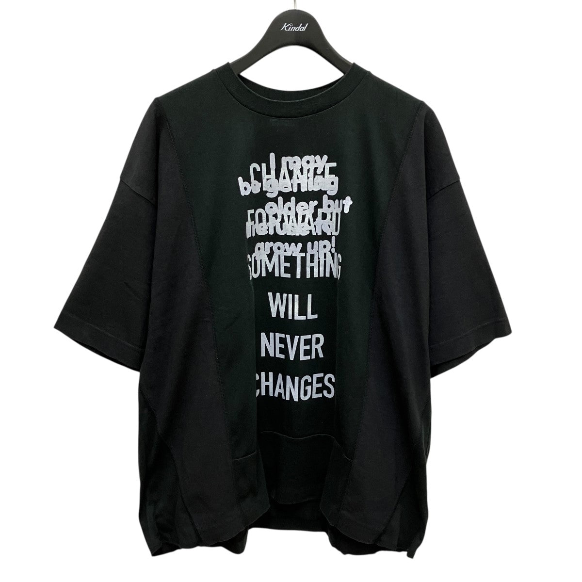 女性が喜ぶ♪ リメイクTシャツ CHANGES(チェンジーズ) ブラック FREE サイズ トップス