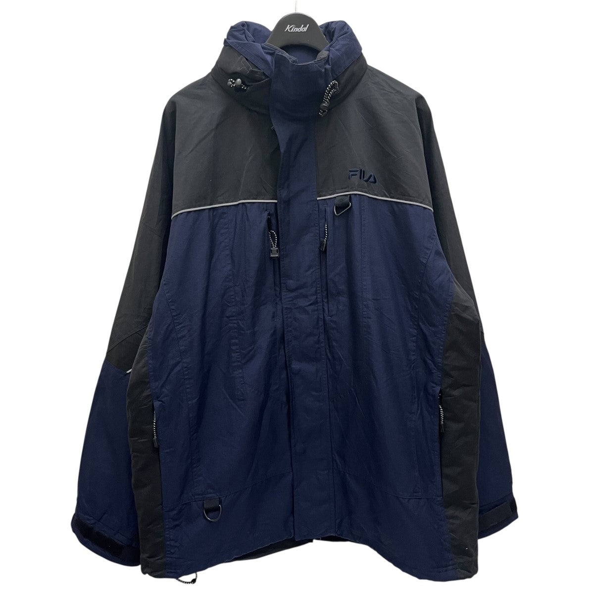 FILA グラデーション ウィンドブレーカー ジャケット ビンテージ 90s☆vpintage/ヴィンテージ☆FILA/フィラ☆ナイロンジャケット