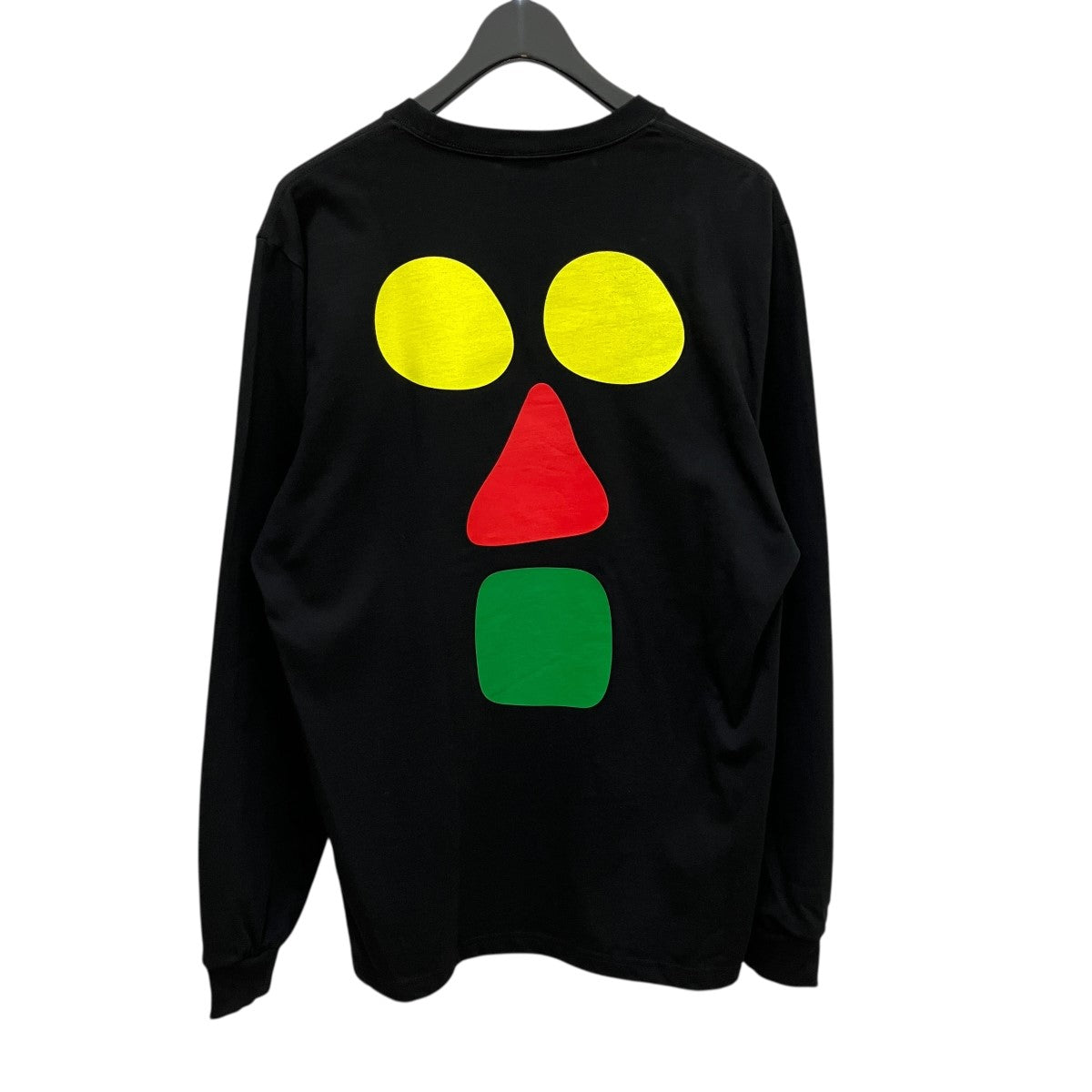 MONTMARTRE NEW YORK TRICOLOR FACES LS TEEロングスリーブTシャツ 古着・中古-2枚目のアイテム画像