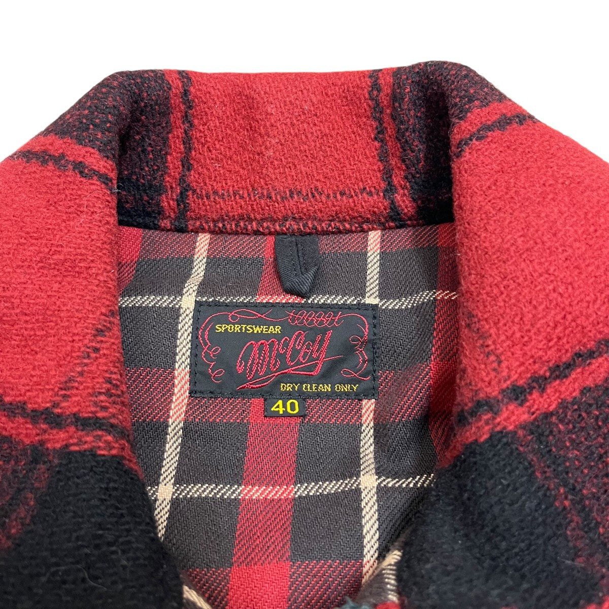 THE REAL McCOY'S(リアルマッコイズ) チェックウールハンティング