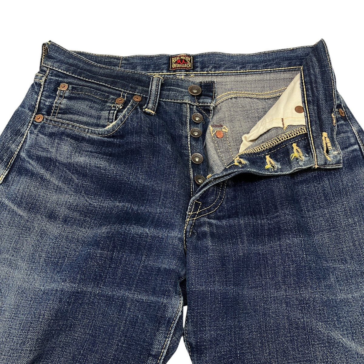 THE REAL McCOY'S(リアルマッコイズ) デニムパンツ インディゴ サイズ