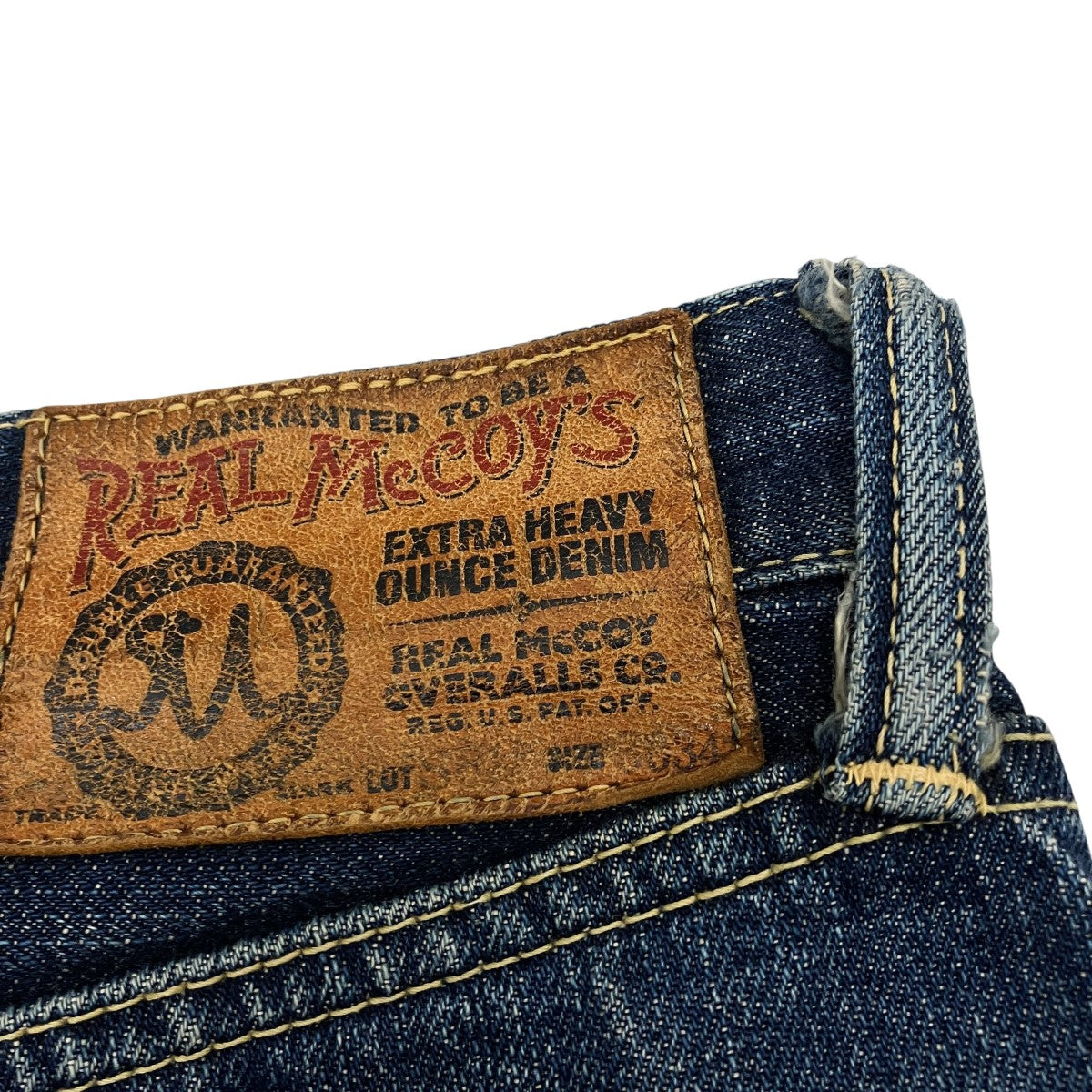 THE REAL McCOY'S(リアルマッコイズ) デニムパンツ インディゴ サイズ
