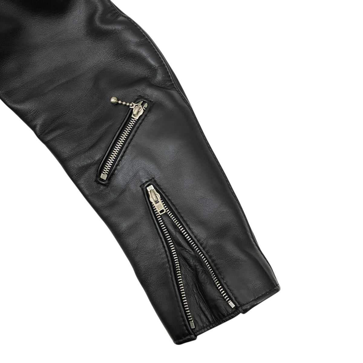 美品Lewis Leathers サイクロン ブラック 38サイズ Lewis Leathers(ルイスレザーズ) サイクロンレザーライダース