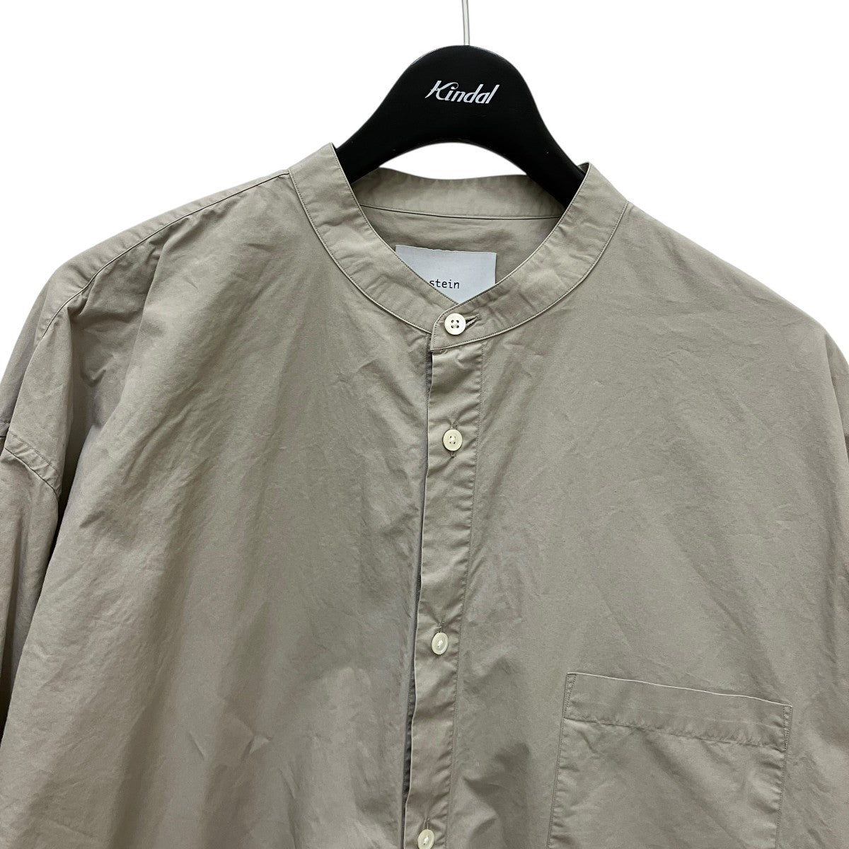stein(シュタイン) stein OVERSIZED BREAKABLE LONG SHIRT長袖シャツST