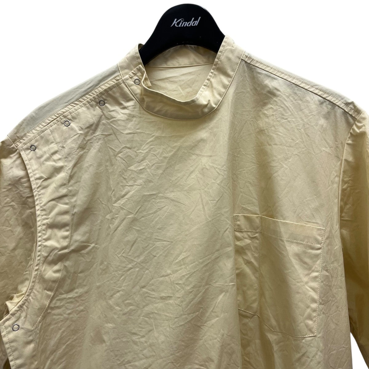 DRESS スタンドカラー半袖シャツ22-01SCBSH 古着・中古-3枚目のアイテム画像