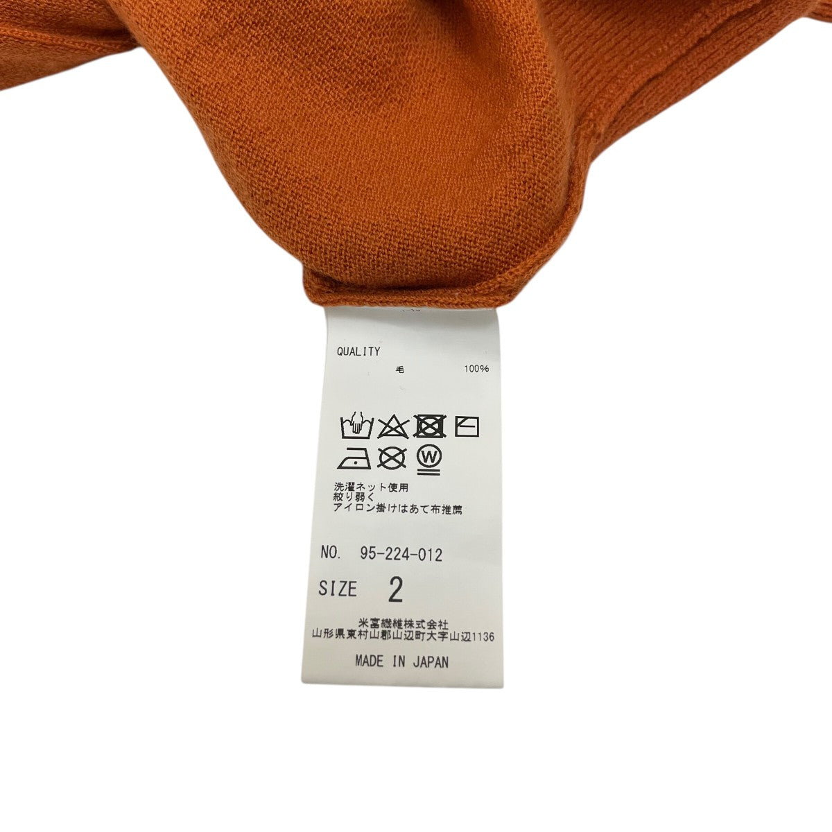 yonetomi(ヨネトミ) クルーネックニット95-224-012 95-224-012