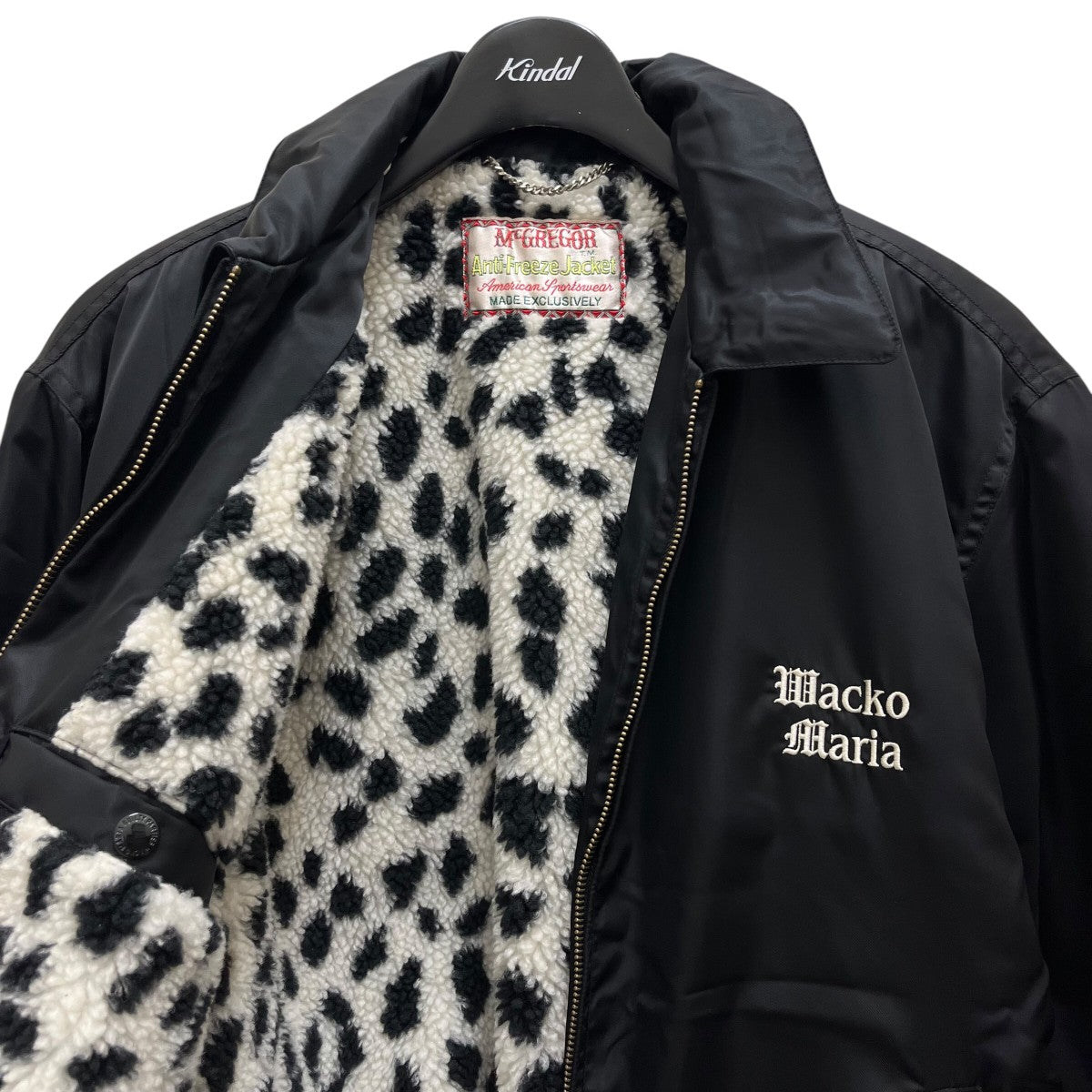 最終値下げ！美品 ワコマリア × マクレガー アンチフリーズジャケット Mサイズ McGREGOR × WACKOMARIA ANTI-FREEZE JACKET(TYPE-1) - WACKOMARIA,M＆M