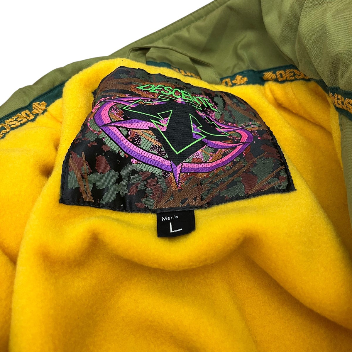 DESCENTE(デサント) 80-90S vintage中綿ジャケット オレンジ サイズ L