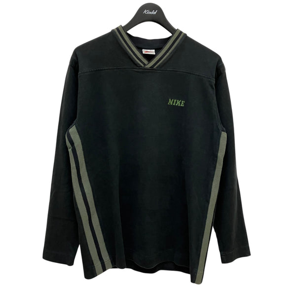 NIKE(ナイキ) 90S vintageクルーネックスウェット ブラック サイズ M