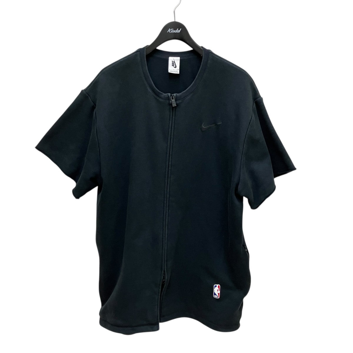 NIKE×FOG ESSENTIALS ジップアップ半袖スウェット 古着・中古-1枚目のアイテム画像