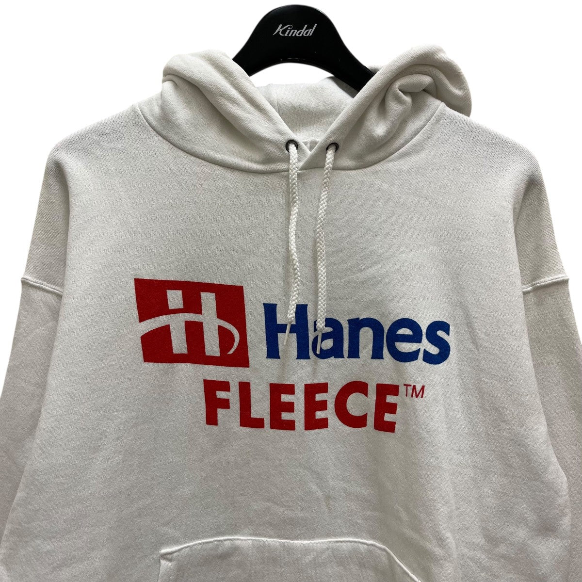 Hanes(ヘインズ) 90's Vintageプルオーバーパーカー ホワイト サイズ