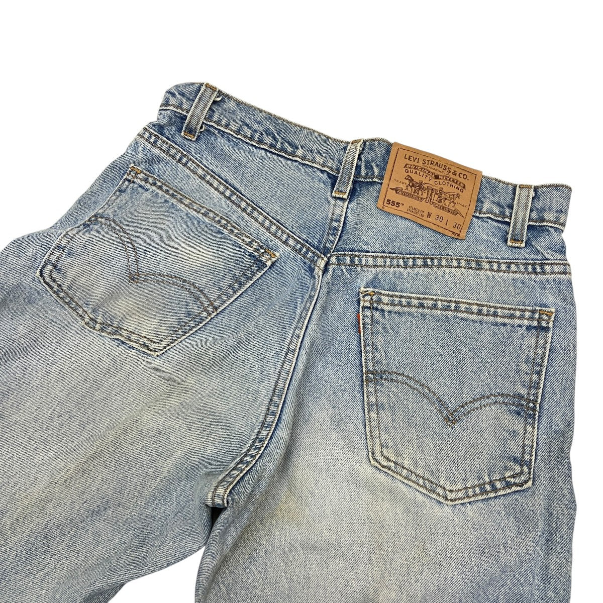 ９０年代　Levi`s　リーバイス　５５５　デニムパンツ　W３０ LEVI'S(リーバイス) 555 90's Vintageデニムパンツ インディゴ