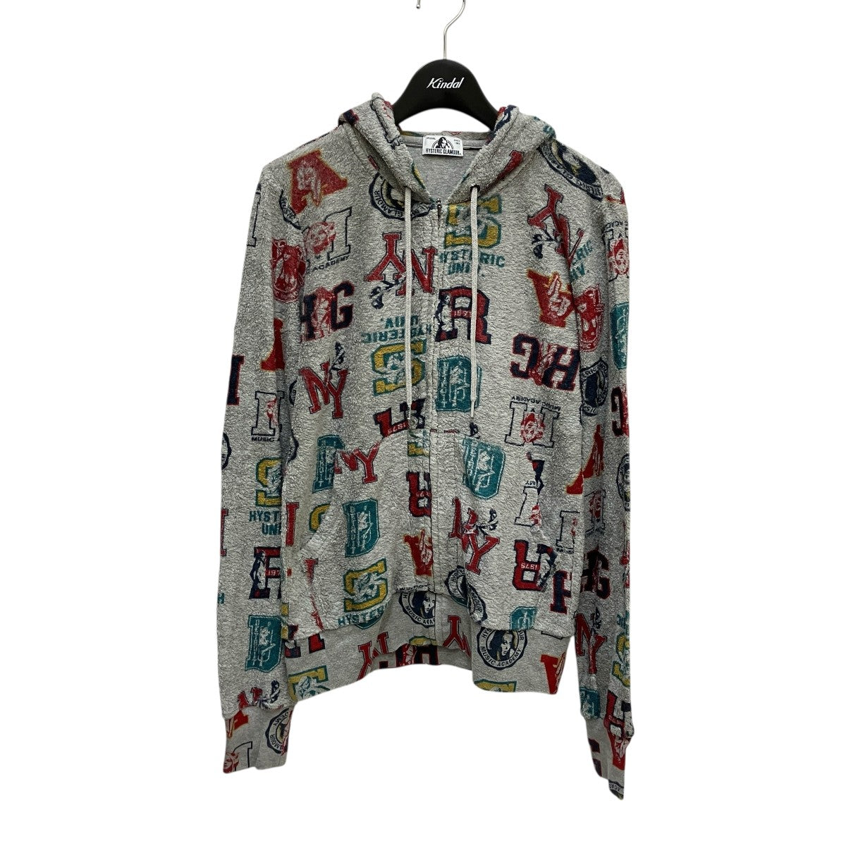 HYSTERIC GLAMOUR◆HYS IN THE WIND/オーバーサイズTシャツ/FREE/コットン/BLK/01241CT13 Hysteric Glamour Hys In The Wind Oversized T-Shirt Free