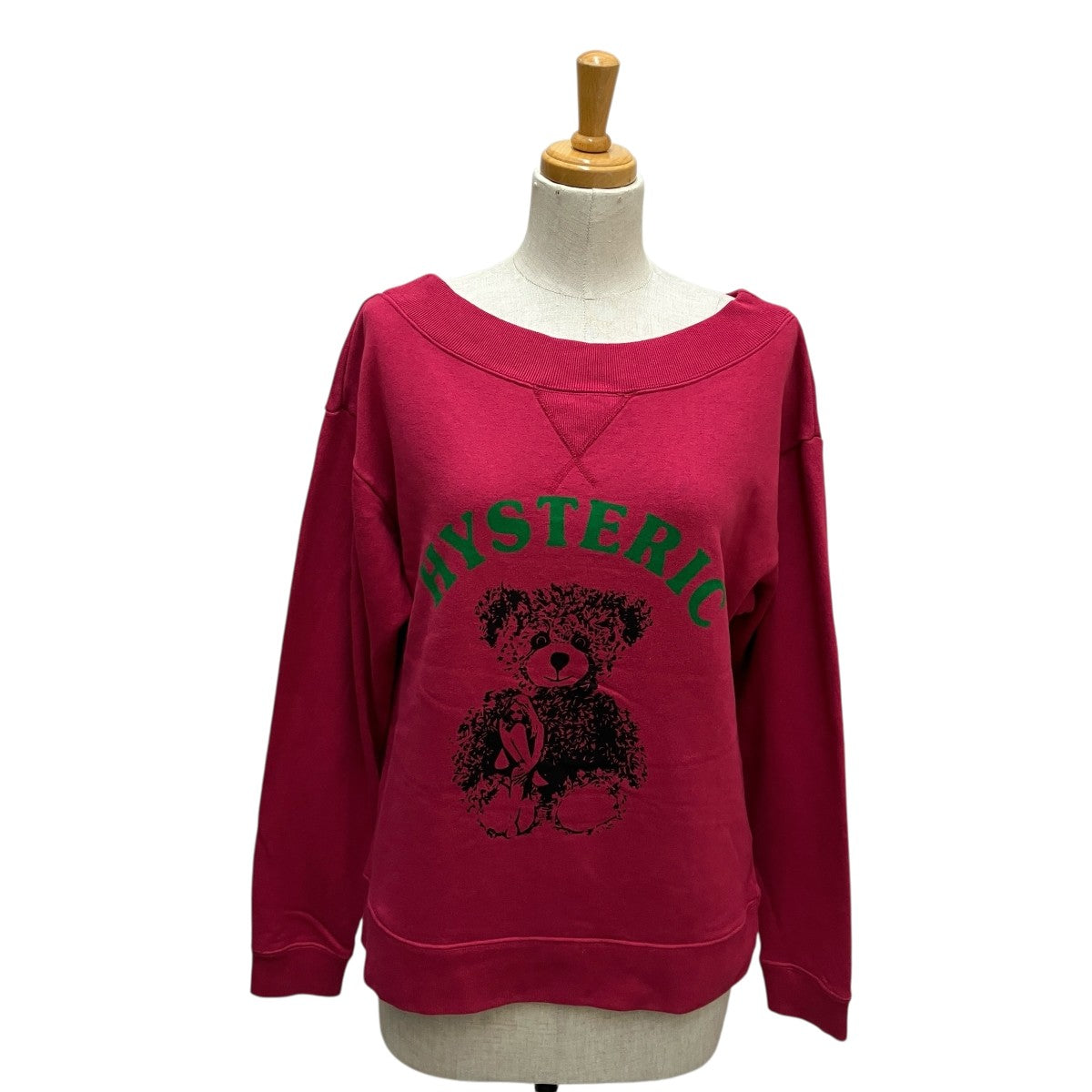 Hysteric Glamour ベアースウェット01243CS03 古着・中古-1枚目のアイテム画像