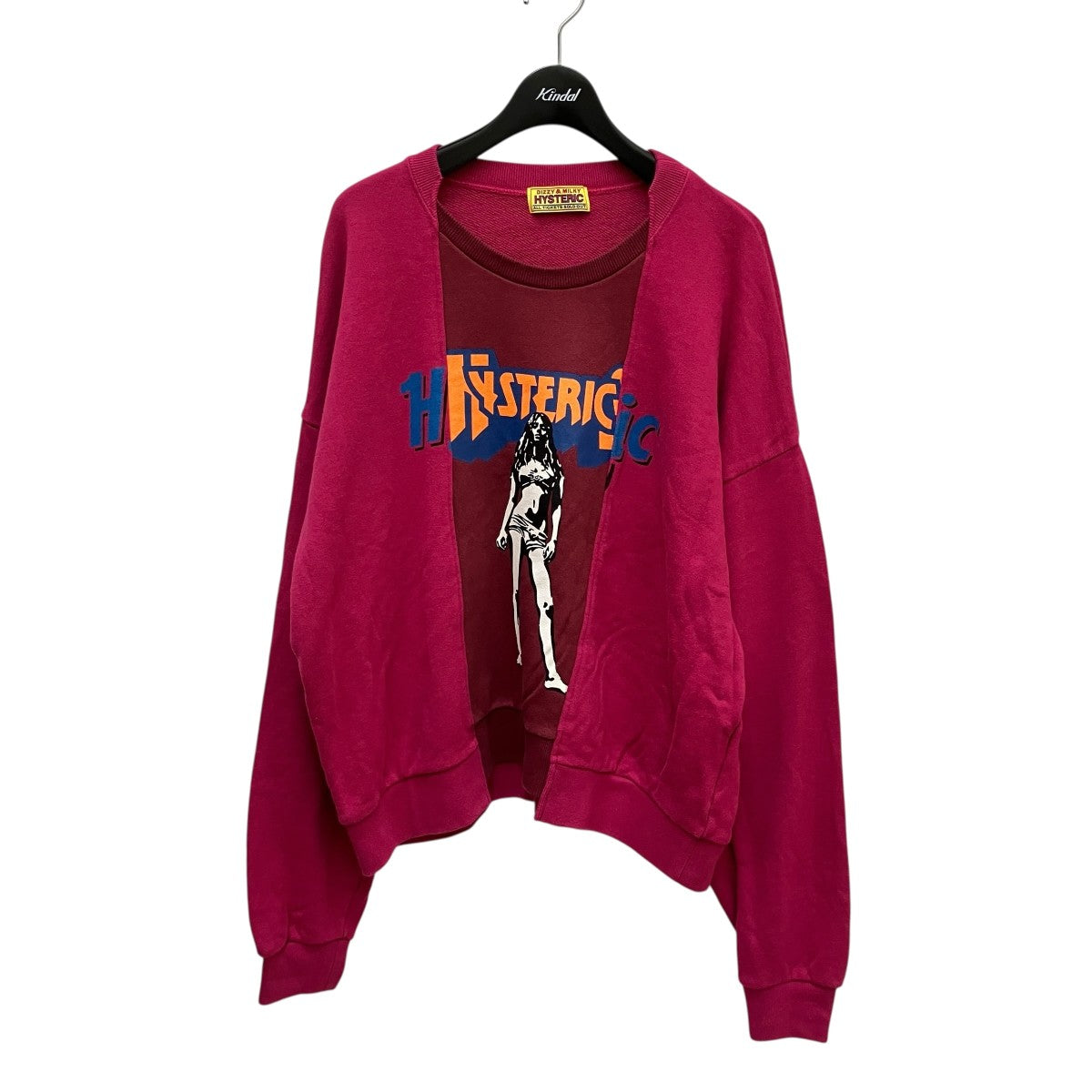 Hysteric Glamour BAD AS MAMAスウェット01241CS05 古着・中古-1枚目のアイテム画像