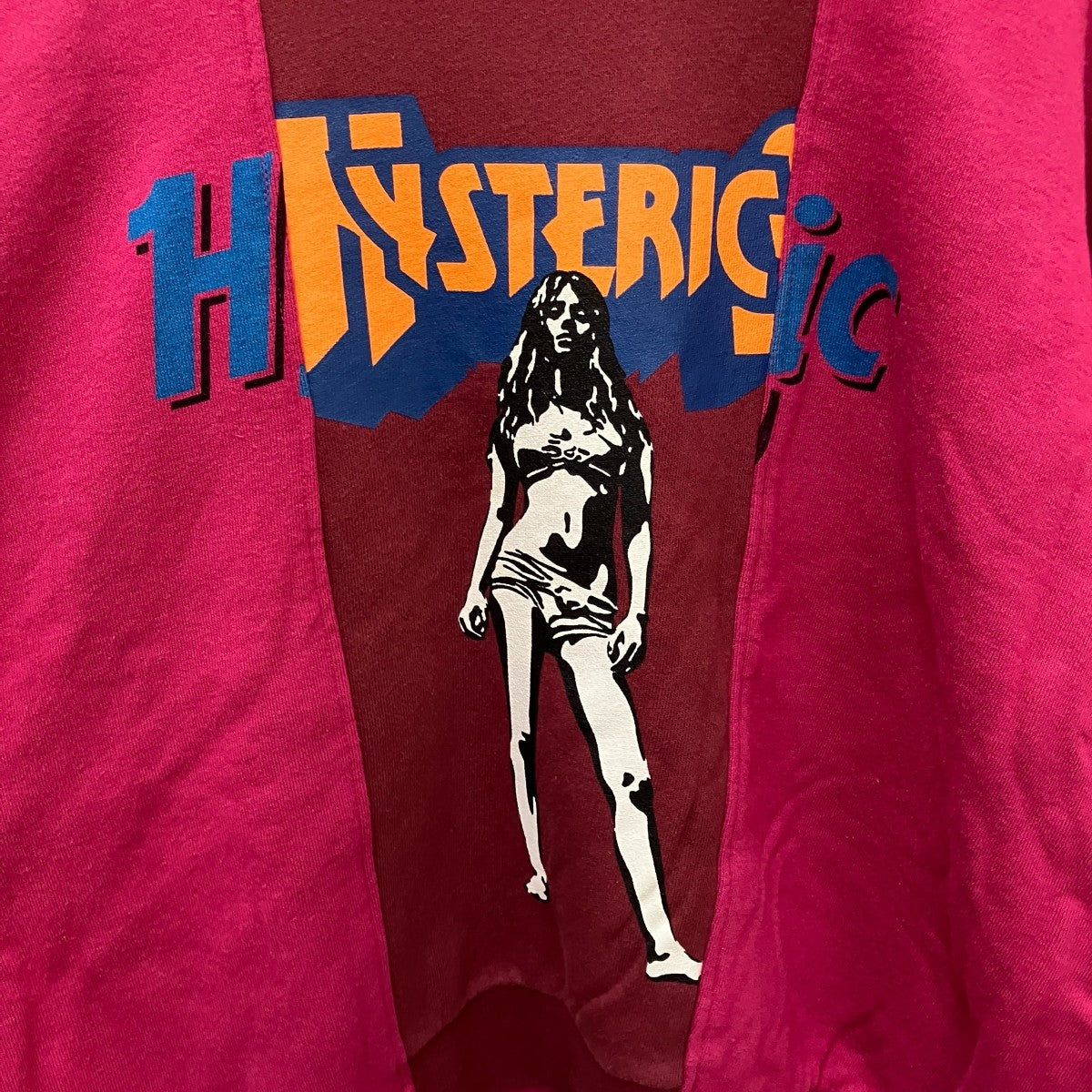 Hysteric Glamour ピンク トレーナー Supreme シュプリーム 21SS × HYSTERIC GLAMOUR ヒステリック