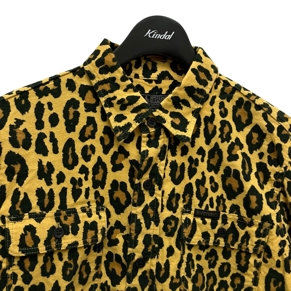 HYSTERIC GLAMOUR レオパード ヒョウ柄 ボーリングシャツ セレブ HYSTERIC GLAMOUR レオパード ヒョウ柄 ボーリングシャツ セレブ