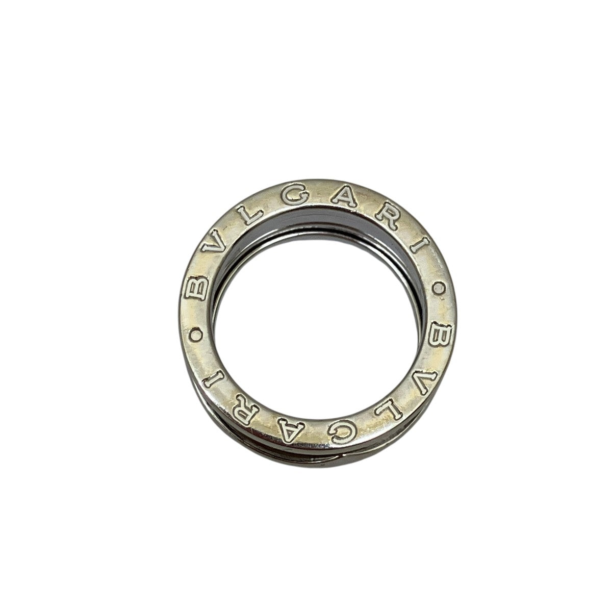 ブルガリ Bゼロ1 Au750 ダイヤモンドリング 9号 BVLGARI(ブルガリ) B-ZERO1 リング AU750 8.9g サイズ 9号
